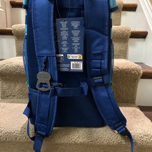 Tommy Bahama Navy Backpack with Key Clip